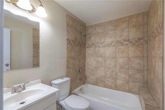 16100 E Elm St, Independence, MO 64050 - bathroom featuring vanity and shower / washtub combination