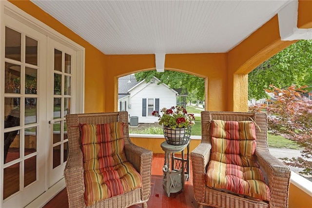 533 S Water St, Olathe, KS 66061 - covered porch with french doors