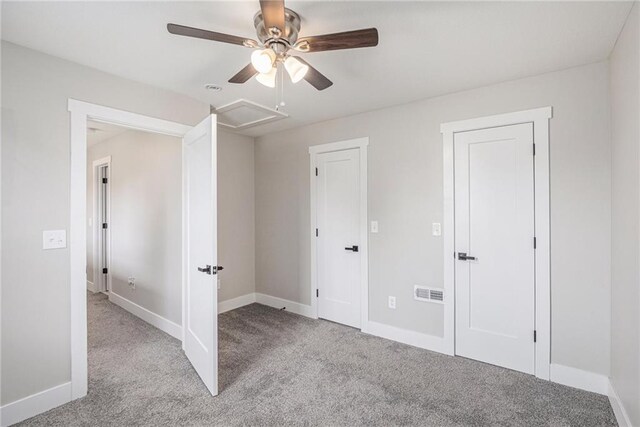 1116 Splitlog Ave, Kansas City, KS 66102 - unfurnished bedroom with carpet and ceiling fan