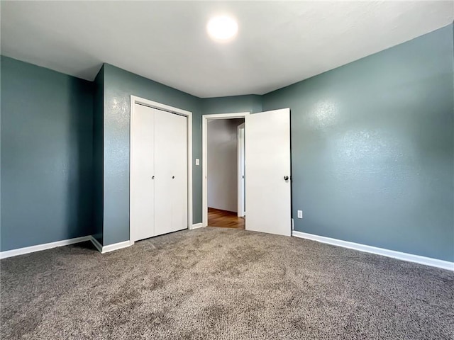 118 Fern St, Lansing, KS 66043 - unfurnished bedroom featuring carpet floors and a closet