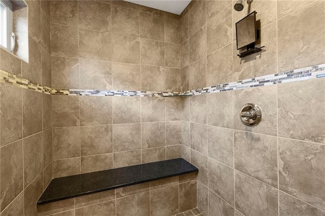 11717 S Barth Rd, Olathe, KS 66061 - full bath with a tile shower
