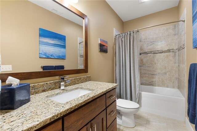 11717 S Barth Rd, Olathe, KS 66061 - full bathroom with vanity and shower / bath combination with curtain