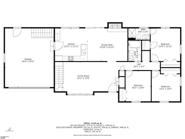 4309 S Huntington Way, Independence, MO 64055 - view of room layout
