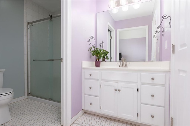 8620 N Eastern Ave, Kansas City, MO 64157 - full bathroom with a shower stall and vanity