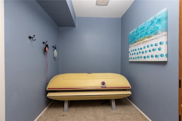 8620 N Eastern Ave, Kansas City, MO 64157 - misc room featuring baseboards and carpet floors