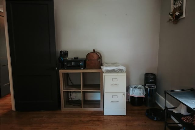 2220 Eugene Field Ave, Saint Joseph, MO 64505 - office with wood finished floors