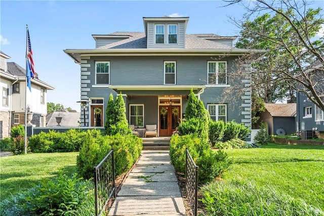 3215 Windsor Ave, Kansas City, MO 64123 - view of american foursquare style home