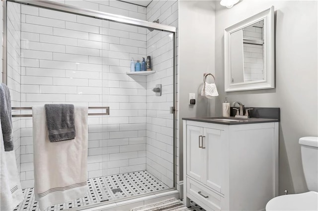 3215 Windsor Ave, Kansas City, MO 64123 - bathroom with a shower stall and vanity