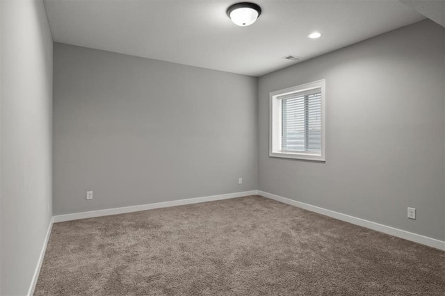 19709 W 198th Ct, Spring Hill, KS 66083 - carpeted empty room with baseboards and recessed lighting