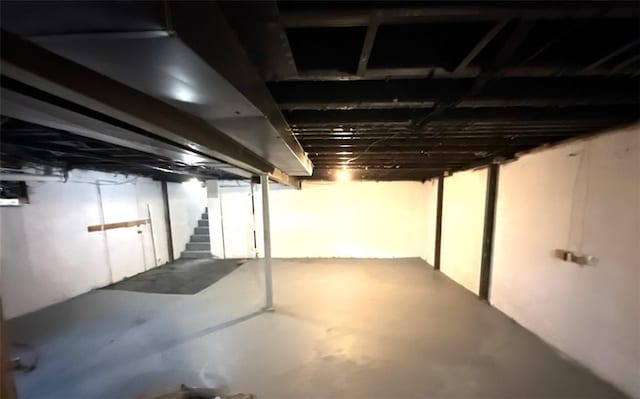 2017 E 83rd Ter, Kansas City, MO 64132 - view of unfinished below grade area