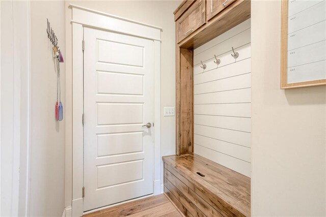 12750 Larkspur Ln, Platte City, MO 64079 - mudroom with light wood finished floors