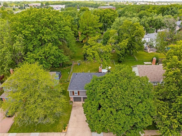 13924 S Summertree Ln, Olathe, KS 66062 - aerial view