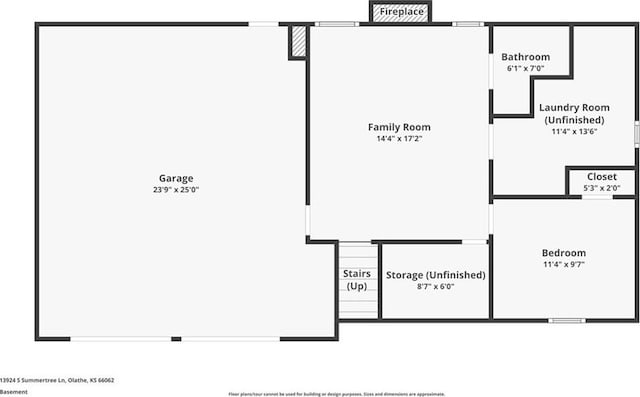 13924 S Summertree Ln, Olathe, KS 66062 - view of property floor plan