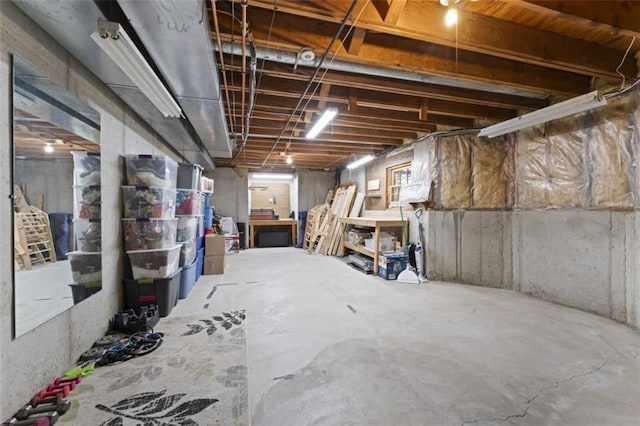 2405 W 124th St, Leawood, KS 66209 - view of unfinished basement