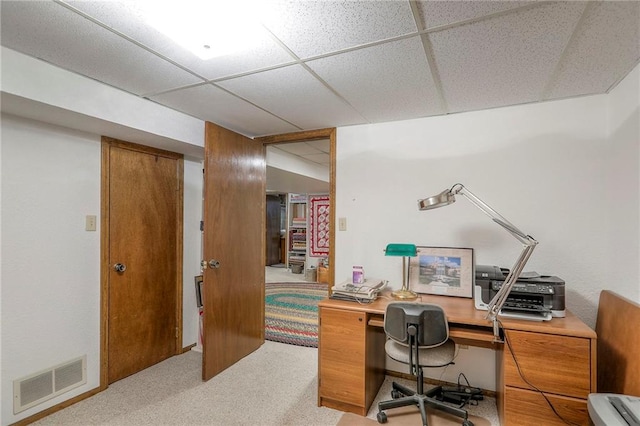 16904 E 36th St S, Independence, MO 64055 - carpeted office space featuring a drop ceiling