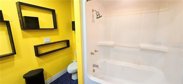 789 Maple Rd, Uniontown, KS 66779 - full bath with tile patterned flooring and shower / bath combination