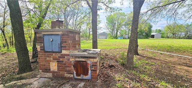 789 Maple Rd, Uniontown, KS 66779 - view of grassy yard