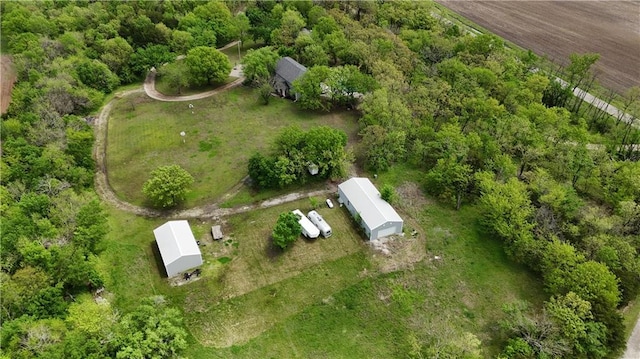789 Maple Rd, Uniontown, KS 66779 - bird's eye view