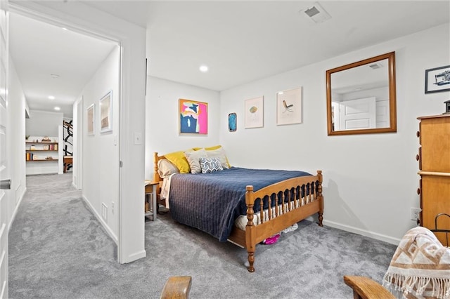 5001 W 70th St, Prairie Village, KS 66208 - bedroom featuring carpet floors and recessed lighting