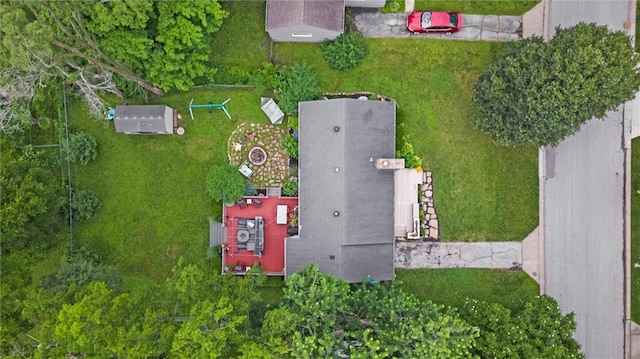 5001 W 70th St, Prairie Village, KS 66208 - bird's eye view