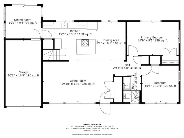 5001 W 70th St, Prairie Village, KS 66208 - view of floor plan / room layout