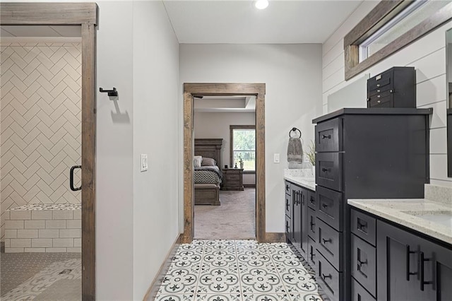 31788 W 223rd St, Spring Hill, KS 66083 - bathroom with vanity, ensuite bath, and a stall shower
