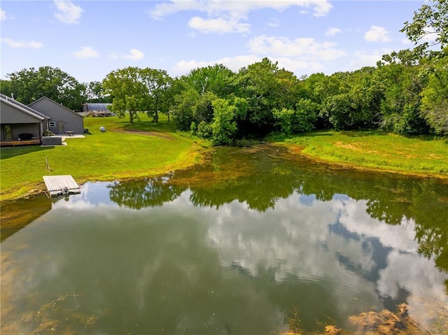 31788 W 223rd St, Spring Hill, KS 66083 - water view with a boat dock