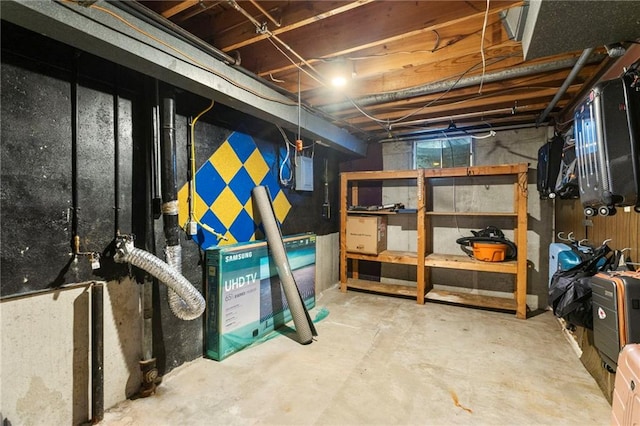10017 W 95th St, Overland Park, KS 66212 - view of unfinished below grade area