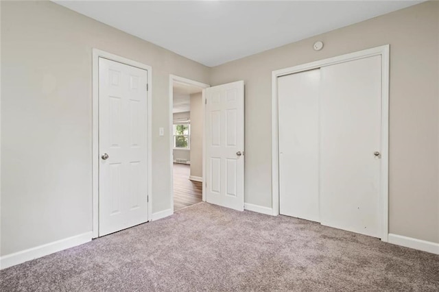 8710 Craig Dr, Overland Park, KS 66212 - unfurnished bedroom with carpet flooring and a closet