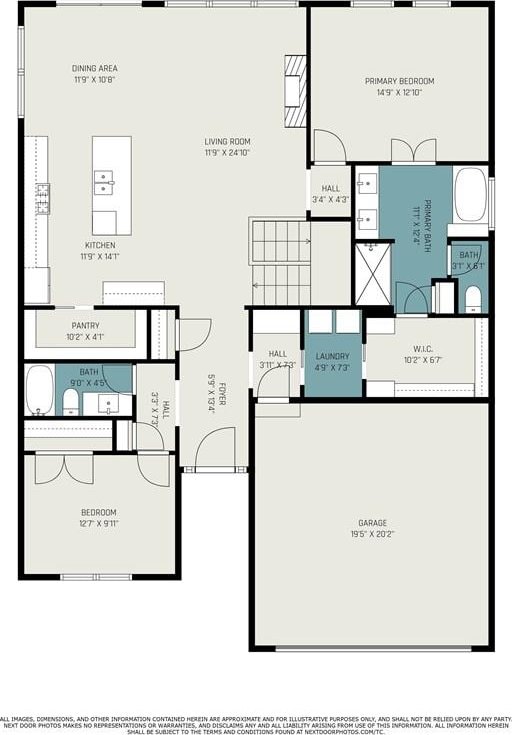 20854 W 190th Pl, Spring Hill, KS 66083 - view of room layout