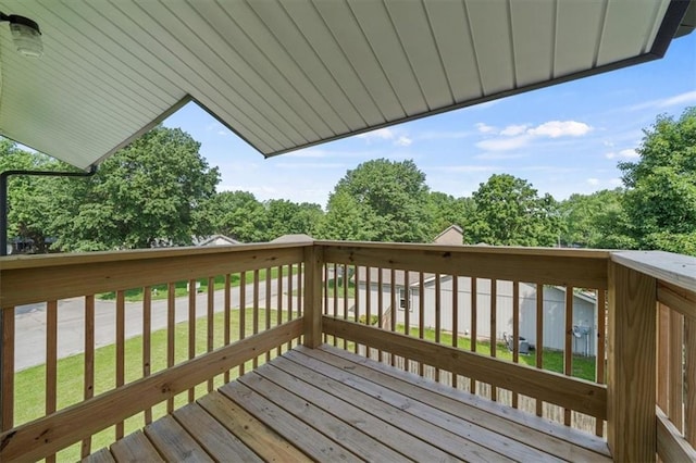 1000 Twin Oaks Ter, Harrisonville, MO 64701 - wooden terrace with a yard