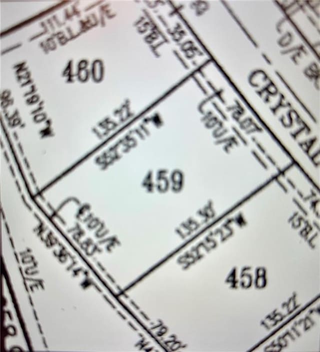 17404 Crystal St, Overland Park, KS 66221 - map showing property parcels