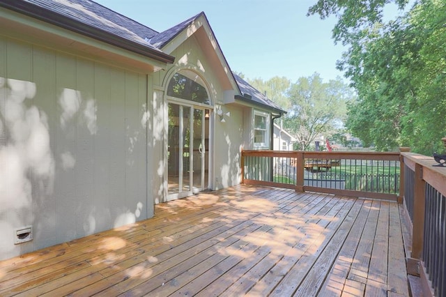 311 NE Bridge Pl, Blue Springs, MO 64014 - view of wooden deck