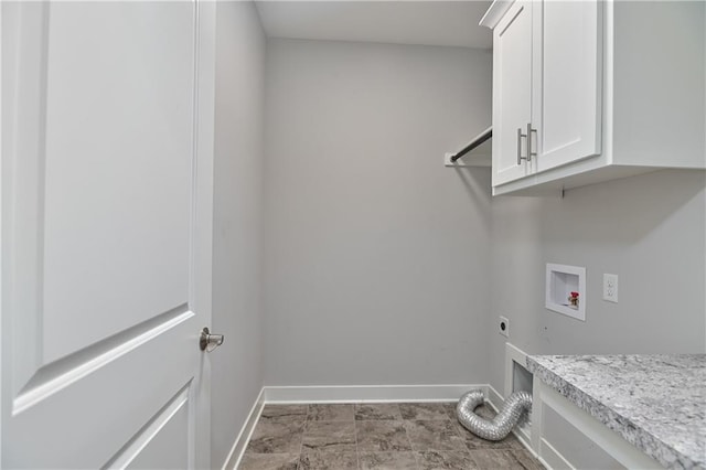 14500 Aurora Ln, Basehor, KS 66007 - washroom with cabinet space, electric dryer hookup, and hookup for a washing machine