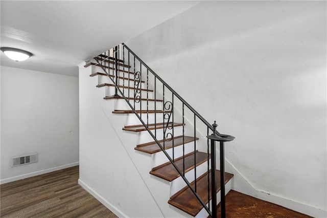 2206 N 73rd Ter, Kansas City, KS 66109 - stairway with baseboards