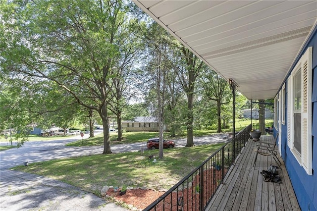 2206 N 73rd Ter, Kansas City, KS 66109 - view of wooden deck