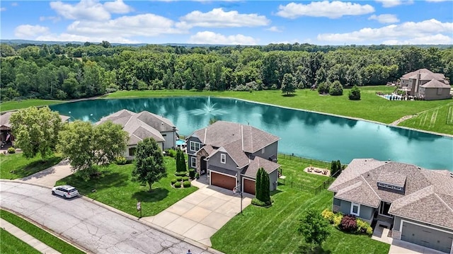 1216 Hillmann Ln, Warrensburg, MO 64093 - bird's eye view of a large body of water and a forest