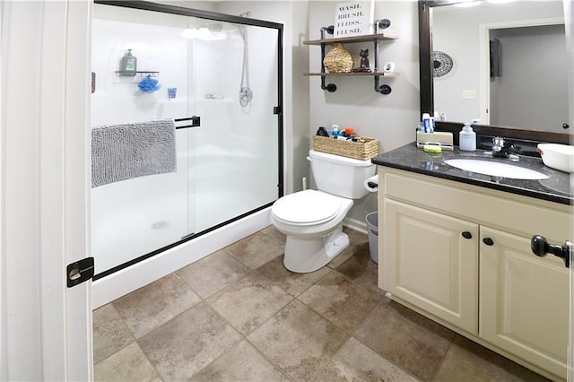 1216 Hillmann Ln, Warrensburg, MO 64093 - bathroom featuring vanity and a shower stall