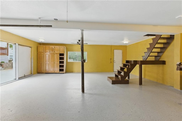 814 S Saville St, Independence, MO 64052 - basement with stairway