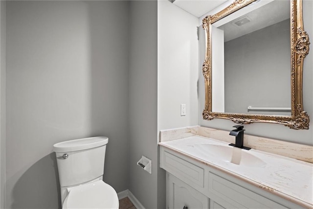 12343 Pinehurst Dr, Kansas City, KS 66109 - bathroom with toilet and vanity