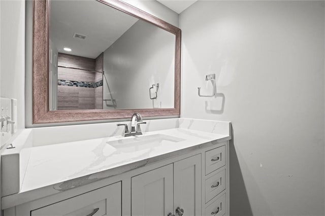 12343 Pinehurst Dr, Kansas City, KS 66109 - full bathroom with vanity and a shower