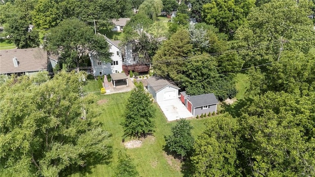 1125 S Mulberry St, Ottawa, KS 66067 - view from above of property
