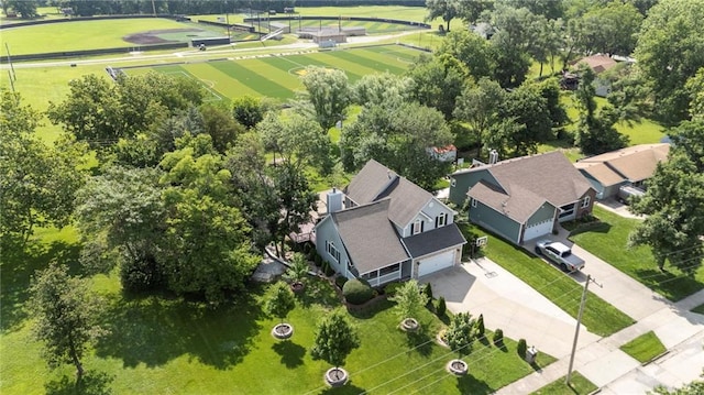 1125 S Mulberry St, Ottawa, KS 66067 - drone / aerial view