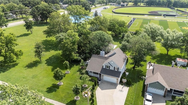 1125 S Mulberry St, Ottawa, KS 66067 - bird's eye view of a tree filled landscape