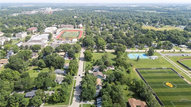 1125 S Mulberry St, Ottawa, KS 66067 - aerial view of property's location
