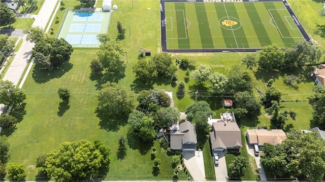 1125 S Mulberry St, Ottawa, KS 66067 - drone / aerial view