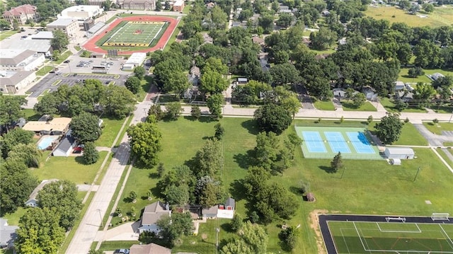 1125 S Mulberry St, Ottawa, KS 66067 - aerial view of property's location