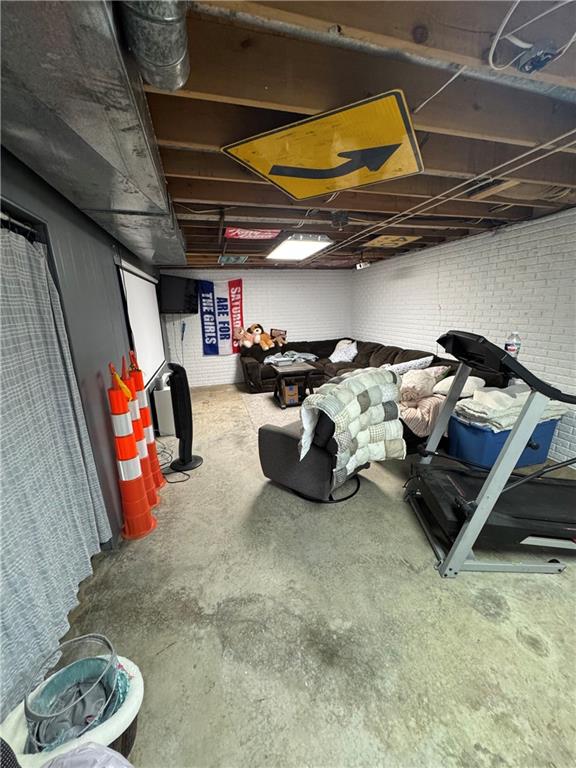 109 W 3rd St, Stanberry, MO 64489 - view of unfinished below grade area