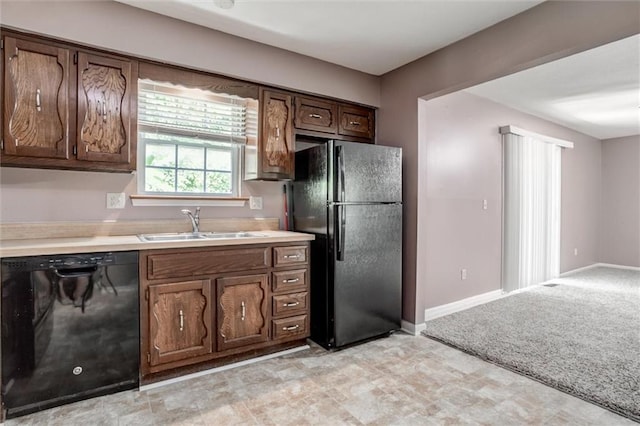 10151 W 84th St, Overland Park, KS 66212 - kitchen featuring black appliances and light countertops