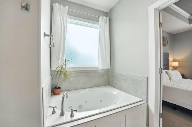 16486 S Chalet Dr, Olathe, KS 66062 - ensuite bathroom with a jetted tub